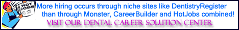 Dental Careers and Jobs - Provided by DentistryRegister.com through Artemis HR, 4Jobs